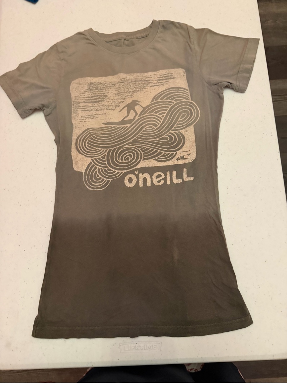 O'Neill Women’s Graphic T-Shirt in Olive Green